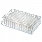 SCIENTIFIC SPECIALTIES Deep Well Plates, Sterile, 96 Wells, Square V, 2.2ml, 5/pk, 5PK 162523-S